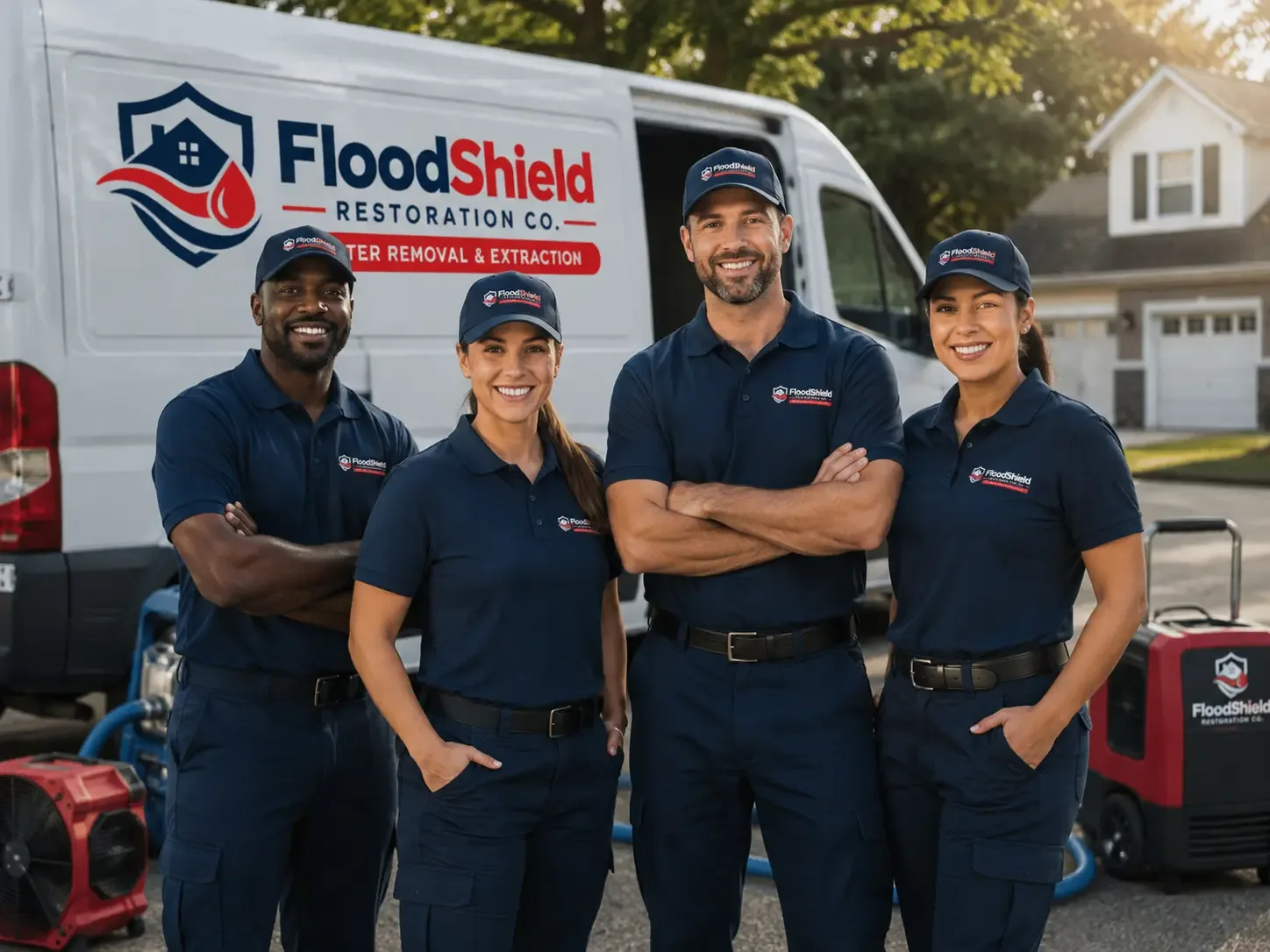 Flood Damage Restoration company in Crary, ND